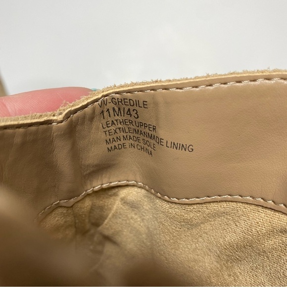 New! Vince Camuto Gredile Tan Suede Pointy Toe Bootie 11M - Picture 13 of 16